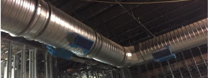 Spiral Ductwork - Sheet Metal Fabrication in CT and NY