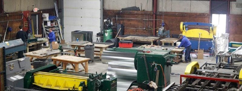 sheet metal fabrication shop